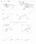 Controls Springs Diagram and Parts List for 540477-0112-E1  Briggs and Stratton Engine
